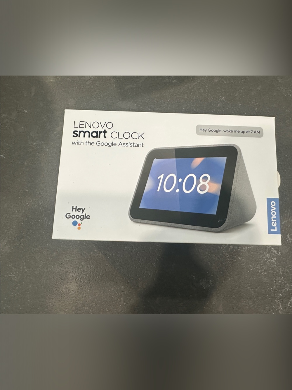 Lenovo Smart Clock - with Google Assist- Never Used